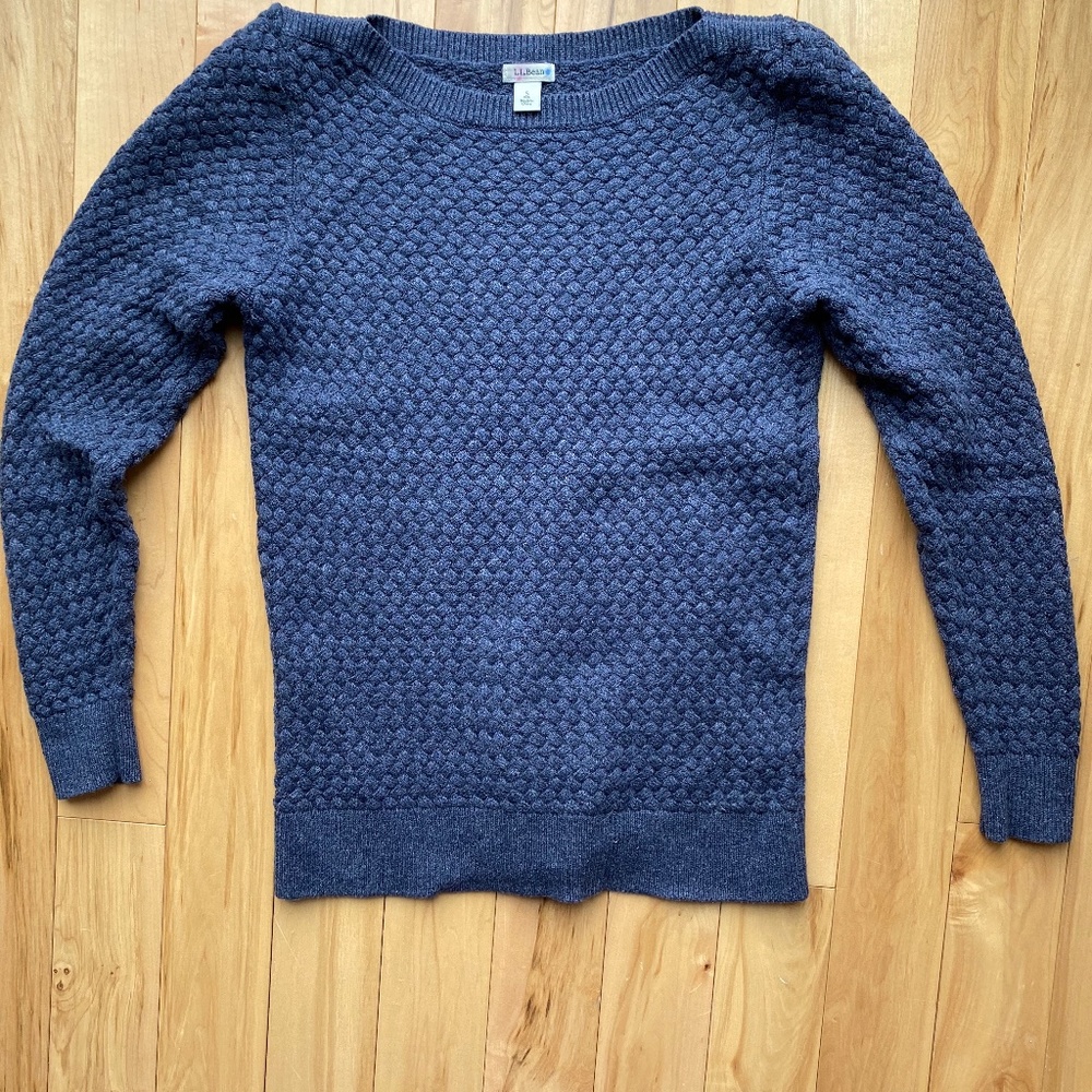 LL Bean knit sweater